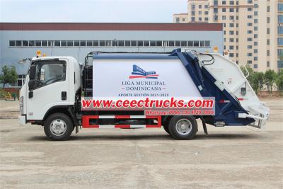 2025 year Isuzu 10 cbm mobile compactor truck