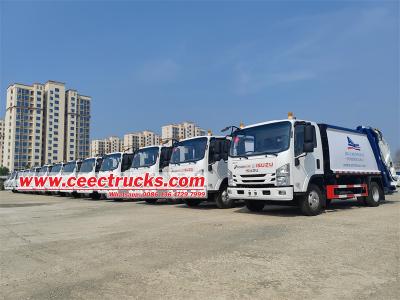 2025 year Isuzu 10 cbm mobile compactor truck