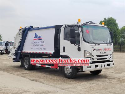 2025 year Isuzu 10 cbm mobile compactor truck