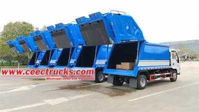 Isuzu NKR rear loader compactor truck