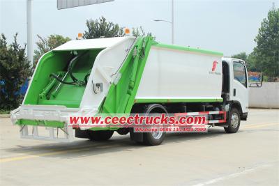 ISUZU NPR NQR 10CBM rear end loader garbage truck