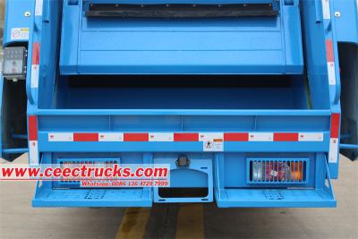 Isuzu NKR rear loader compactor truck