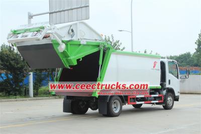 ISUZU NPR NQR 10CBM rear end loader garbage truck