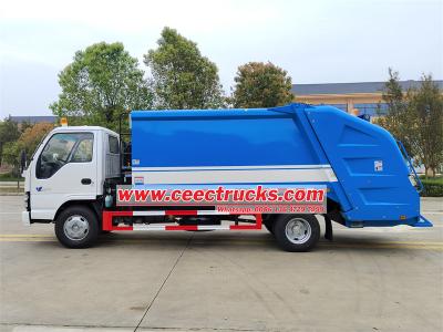 Isuzu NKR rear loader compactor truck