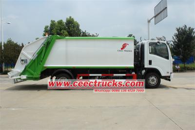 ISUZU NPR NQR 10CBM rear end loader garbage truck