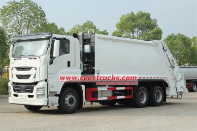 Isuzu GIGA 25 cbm mobile compactor truck