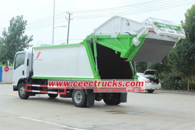 ISUZU NPR NQR 10CBM rear end loader garbage truck