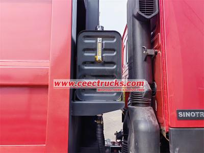 HOWO 25 cbm truck trash compactor