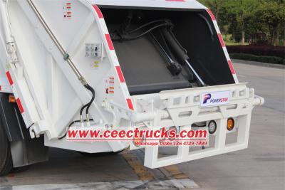 ISUZU NKR 6CBM rear end loader garbage compactor truck