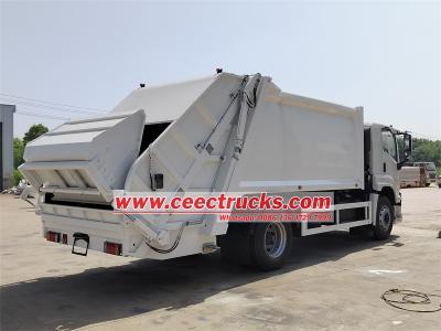 ISUZU 10CBM garbage compactor truck for sale