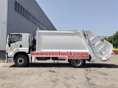 ISUZU 10CBM garbage compactor truck for sale