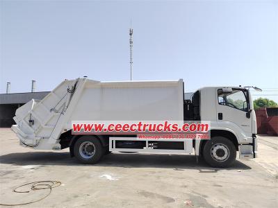 ISUZU 10CBM garbage compactor truck for sale