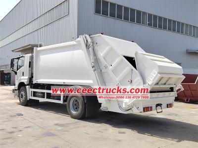 ISUZU 10CBM garbage compactor truck for sale