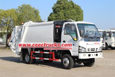 Isuzu 4x4 drive garbage rear loader