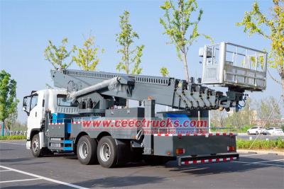 Isuzu 56 meter manlift hydraulic platform truck