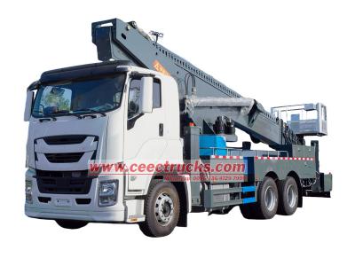 Isuzu 56 meter manlift hydraulic platform truck