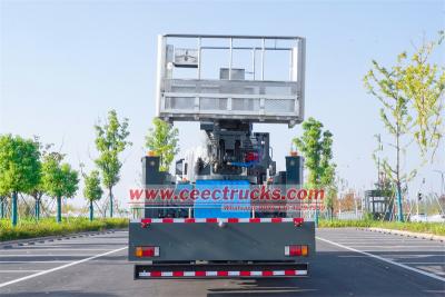 Isuzu 56 meter manlift hydraulic platform truck