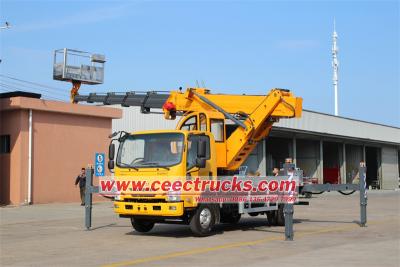  Isuzu 20m Hydraulic Ladder Lift Aerial Work Platform Truck