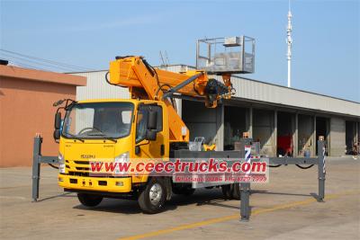  Isuzu 20m Hydraulic Ladder Lift Aerial Work Platform Truck