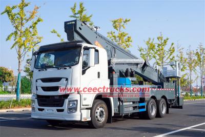 Isuzu 56 meter manlift hydraulic platform truck