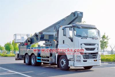 Isuzu 56 meter manlift hydraulic platform truck