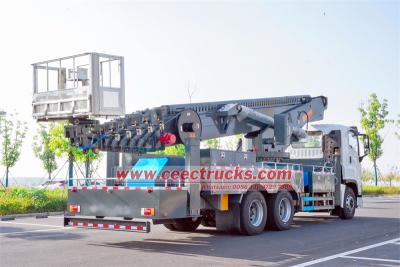 Isuzu 56 meter manlift hydraulic platform truck