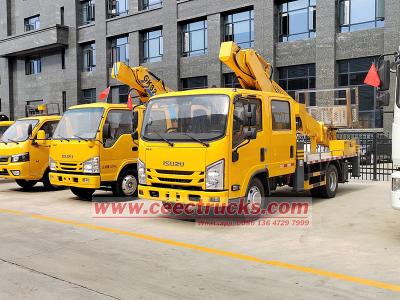  Isuzu new NPR double cabin 24m Hydraulic lifter Aerial Work Platform