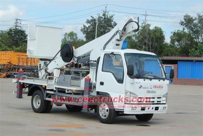  Isuzu 12m Hydraulic manlifter Aerial Work Platform Truck