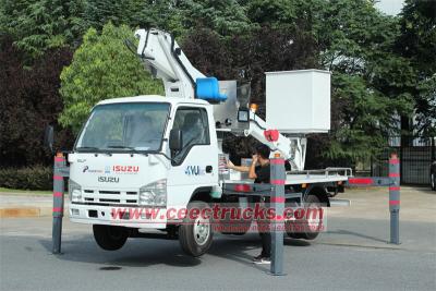  Isuzu 12m Hydraulic manlifter Aerial Work Platform Truck