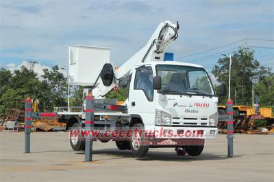  Isuzu 12m Hydraulic manlifter Aerial Work Platform Truck