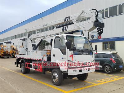 Isuzu NKR 14m Hydraulic Aerial Work Platform Truck