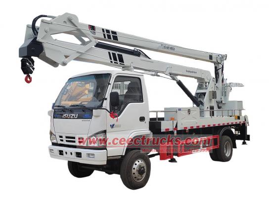 Isuzu NKR 14m Hydraulic Aerial Work Platform Truck