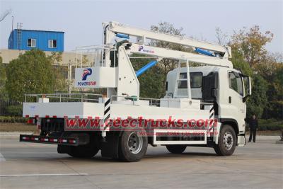 Isuzu GIGA 20m Folding arm Hydraulic Aerial Platform Truck