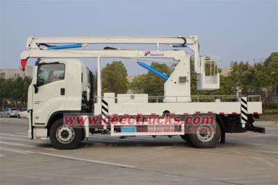 Isuzu GIGA 20m Folding arm Hydraulic Aerial Platform Truck