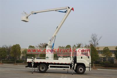 Isuzu GIGA 20m Folding arm Hydraulic Aerial Platform Truck