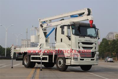 Isuzu GIGA 20m Folding arm Hydraulic Aerial Platform Truck