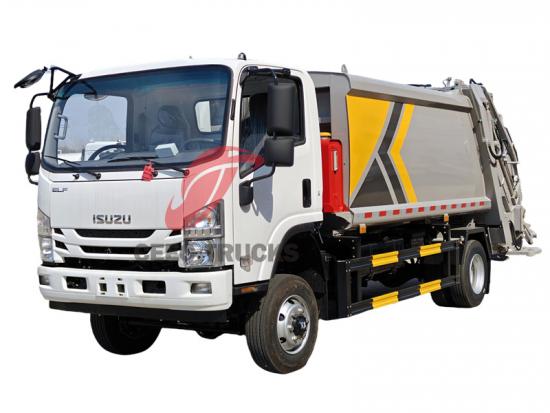 Isuzu NPR all-drive garbage refuse compactor