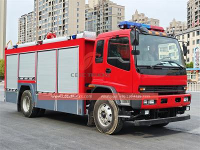 Isuzu FVR 240HP fire fighting truck