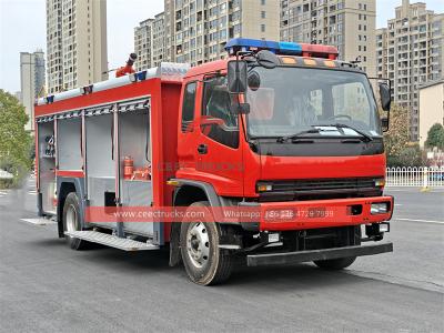 Isuzu FVR 240HP fire fighting truck