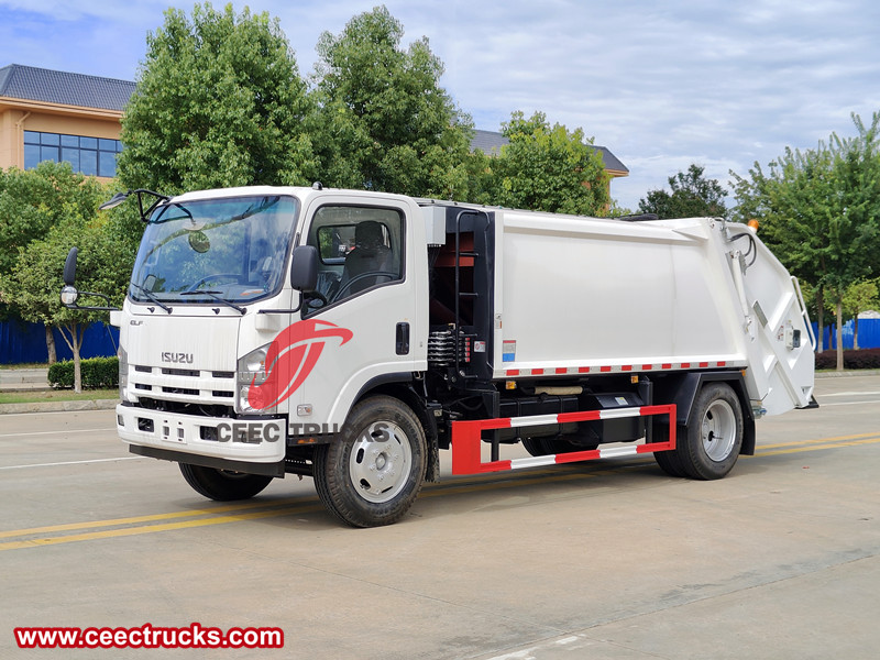 Common troubleshooting and methods for Isuzu compactor trash truck