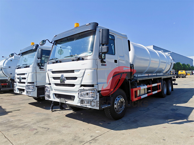 Understand the Sewage Operation Method of Howo Sewage Pump Truck