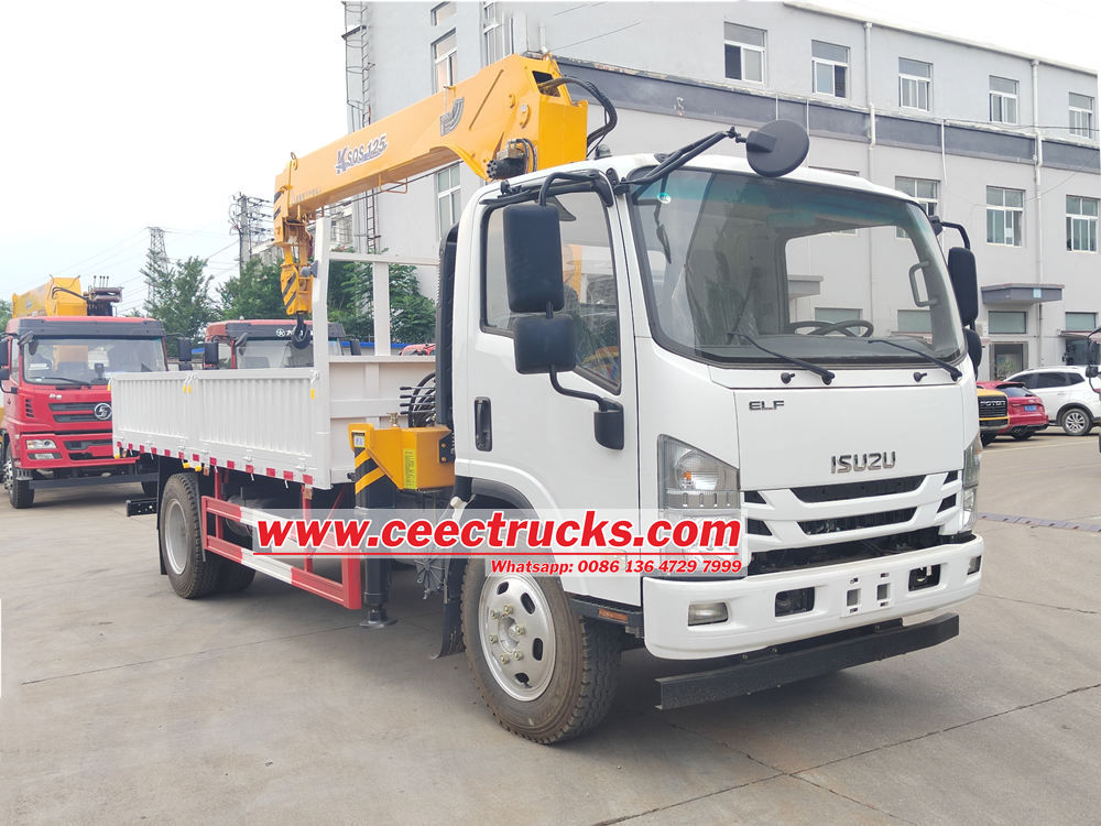 How to produce best Isuzu telescopic crane truck?