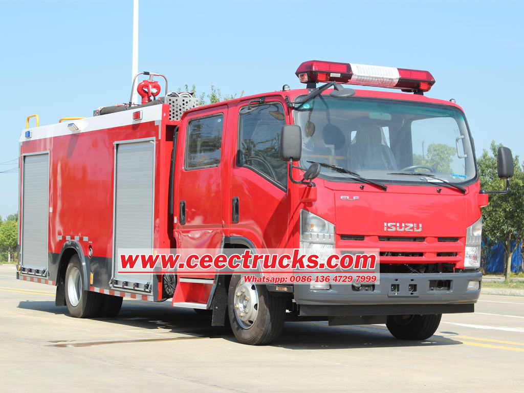 Most Commonly Used Fire Pumps on ISUZU Fire Trucks