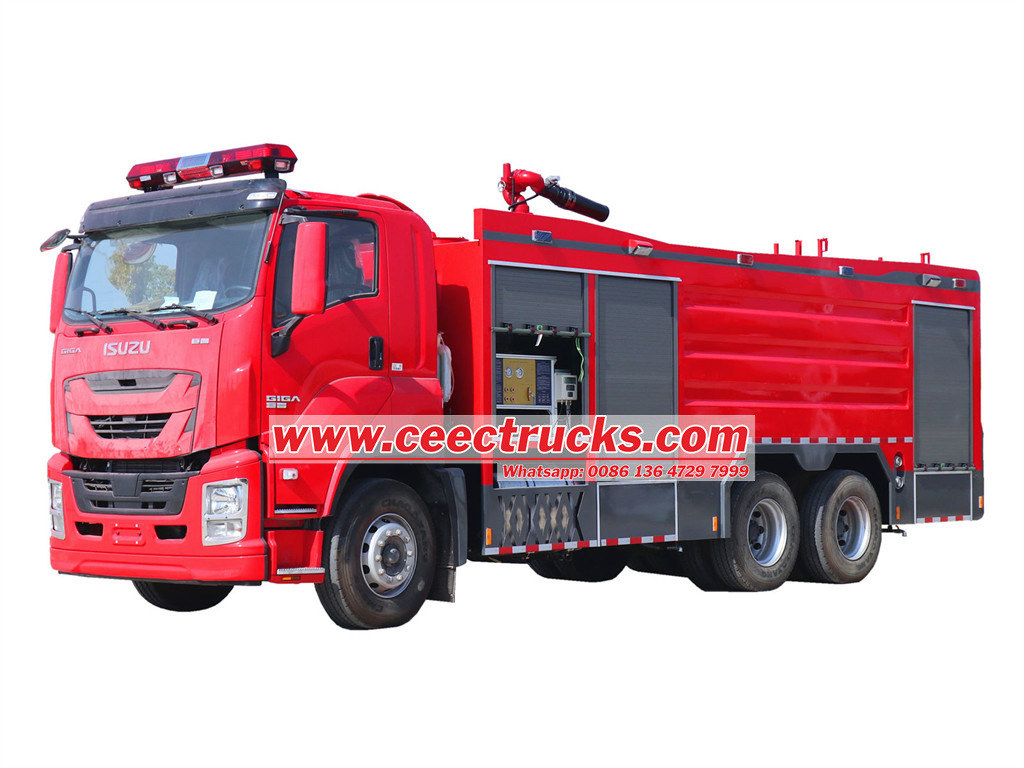 How to choose Isuzu fire truck?