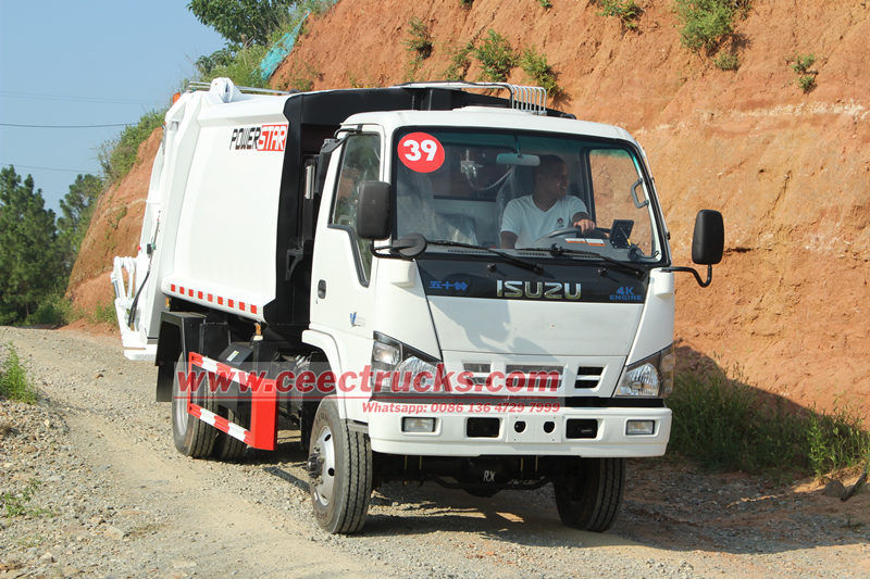 Why Philippines customer prefer Isuzu 4x4 off road Garbage Compactor?