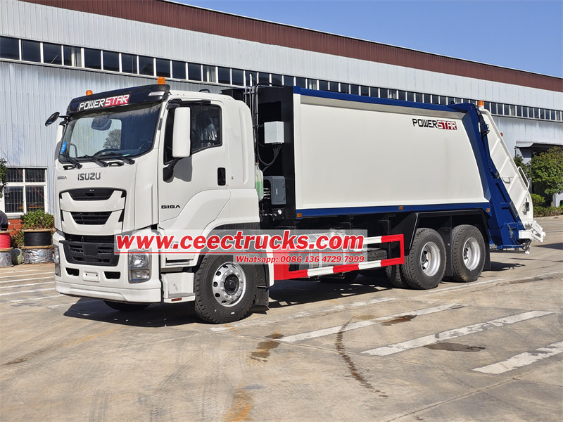 How to buy ISUZU high quality ISUZU garbage rear loader?