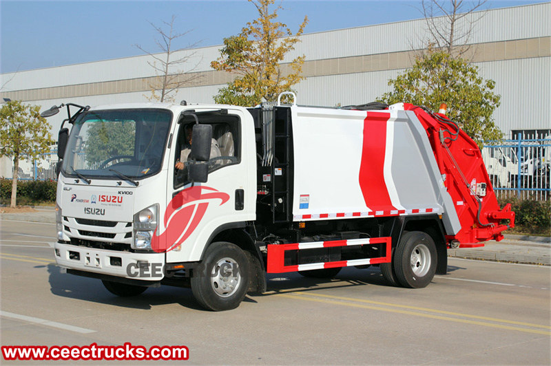 How to buy Isuzu garbage compactor truck upper body kits?