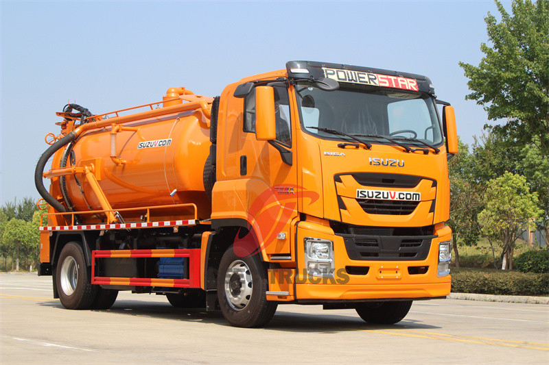 An Effective Method to Extend the Service Life of Isuzu FVR GIGA combined jetting truck