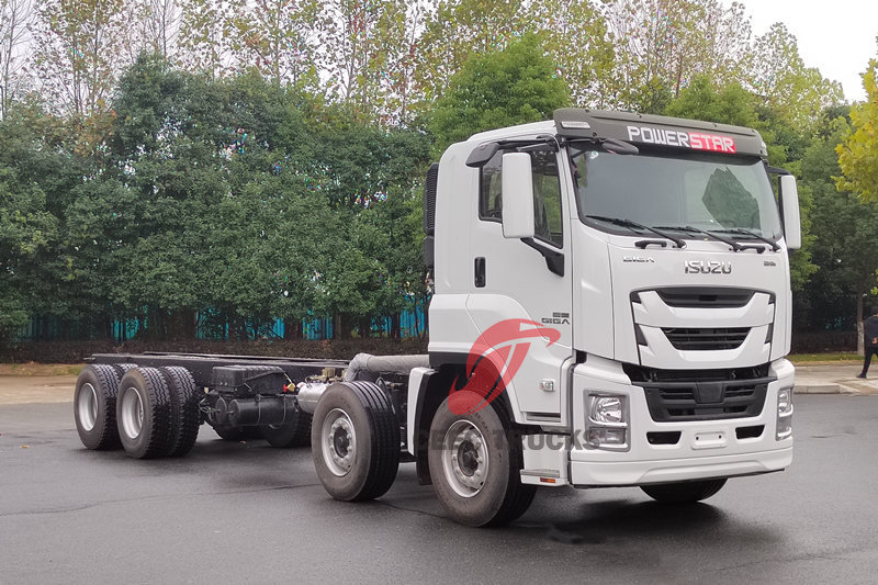 ISUZU 5X cabin 8x4 GIGA 6WG1 engine 460hp chassis