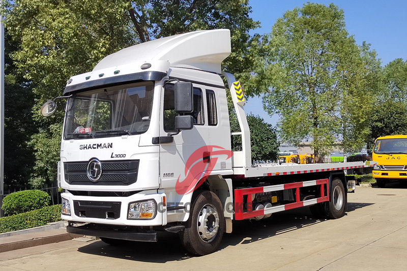 SHACMAN L3000 Sliding platform wrecker truck with winch